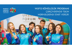 WUF13 Könüllülük Proqramı çərçivəsində təlimlər başlayır