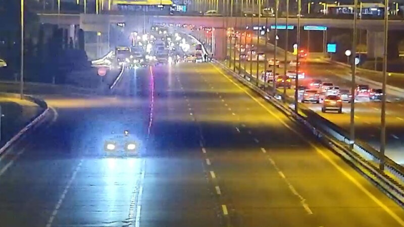 Aeroport şosesində nəqliyyatın hərəkəti məhdudlaşdırılıb