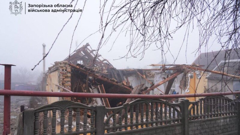 Rusiya ordusu Zaporojyeni vurdu: