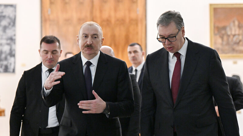 Belqradda Azərbaycan və Serbiya arasında Strateji Tərəfdaşlıq Şurasının 1-ci iclası keçirildi -