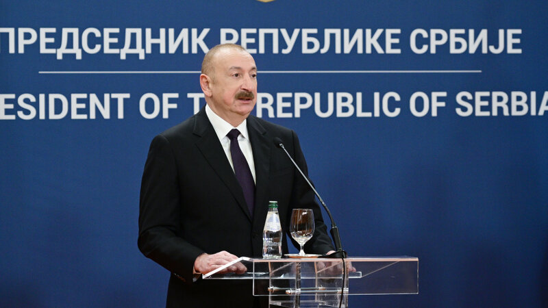 "Bizim Serbiya ilə gələcək üçün də açıq-aydın planlarımız var"