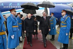 Prezidentin sosial media hesablarında Serbiyaya səfəri ilə bağlı paylaşım edilib -