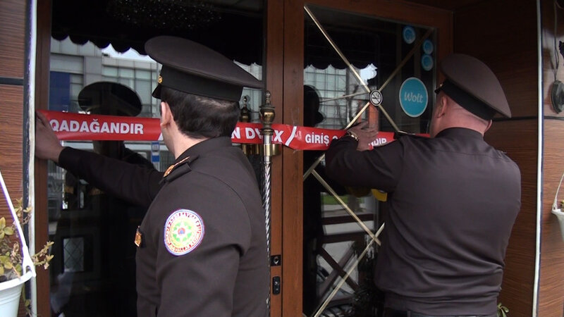Bakıda yanğın təhlükəli restoranın fəaliyyəti dayandırıldı