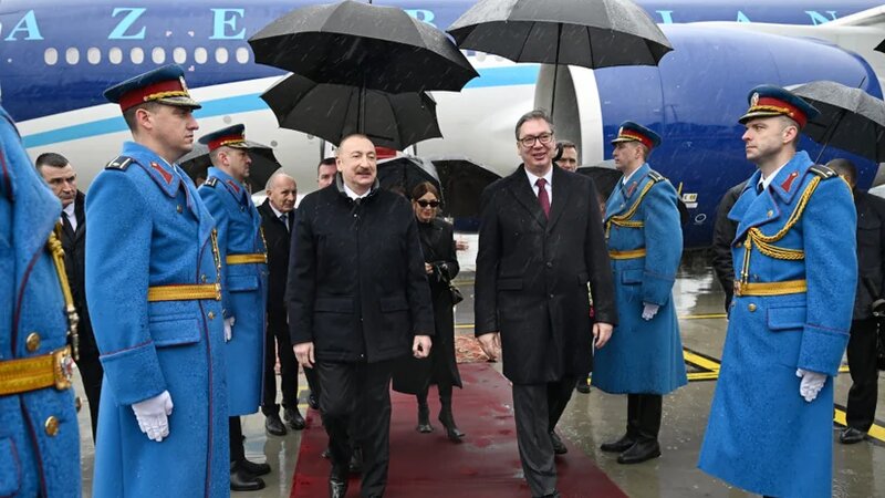 Prezidentin sosial media hesablarında Serbiyaya rəsmi səfəri ilə bağlı paylaşım edilib -