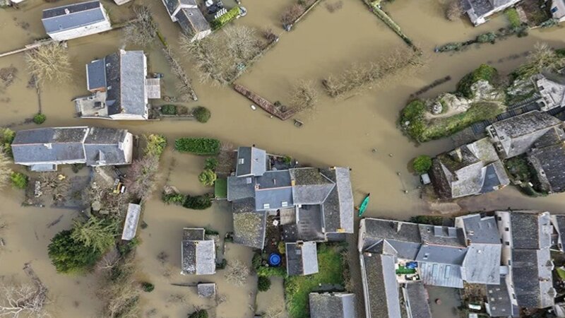 Fransas daşqınlar: