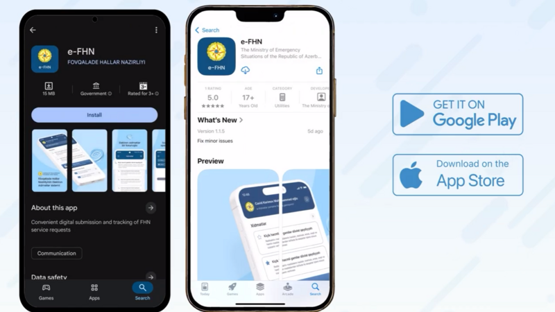 FHN-in mobil tətbiqi istifadəyə verildi