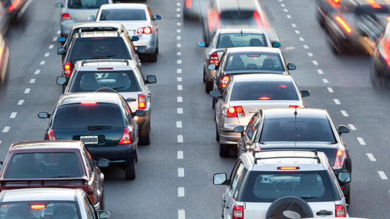 Bakının bu yollarında tıxac var -