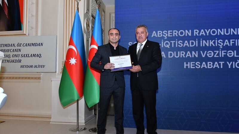 Abşeronda 2025-ci ilin yekunlarına həsr olunan hesabat yığıncağı keçirilib