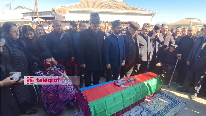 İtkin-şəhid Qurban Göyüşov dəfn olundu -