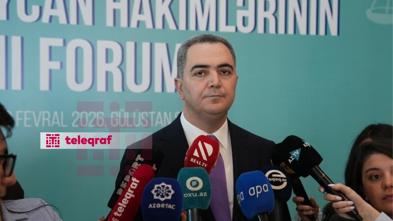 Sənan Hacıyev: Məhkəmələrdə qərar layihələri süni intellektlə hazırlanacaq