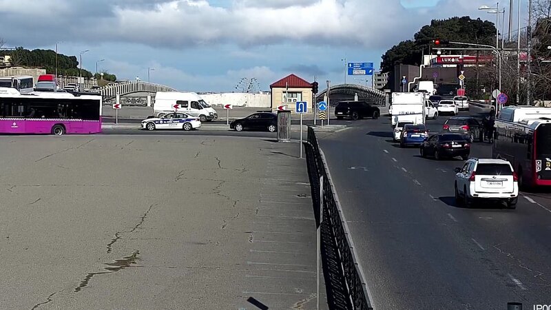 "Şamaxinka"da ilk dəfə svetoforlar istifadəyə verildi