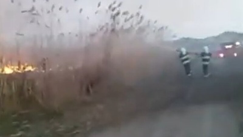 Cocuq Mərcanlıda yanğın olub -