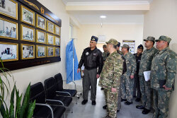 Müdafiə naziri Zakir Həsənov HHQ-nin bölmələrində olub -