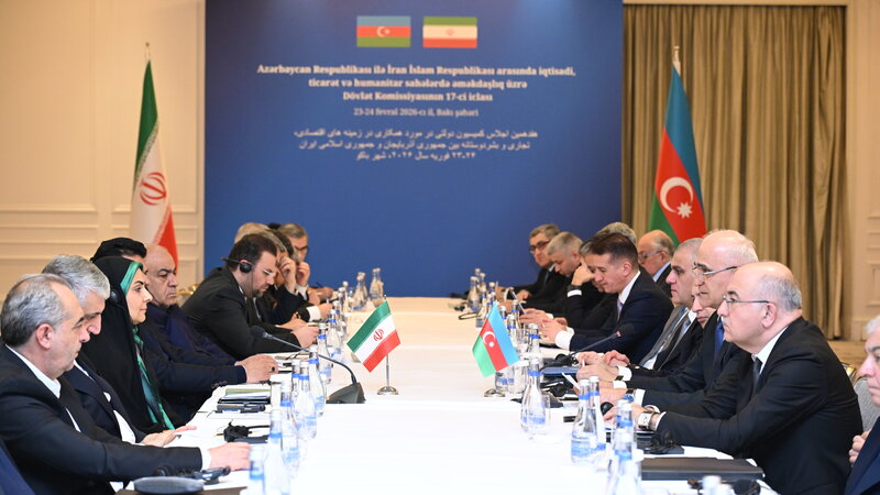 Azərbaycan-İran Dövlət Komissiyasının 17-ci iclası keçirilib