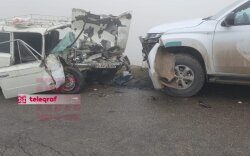 Şəmkirdə qəza -