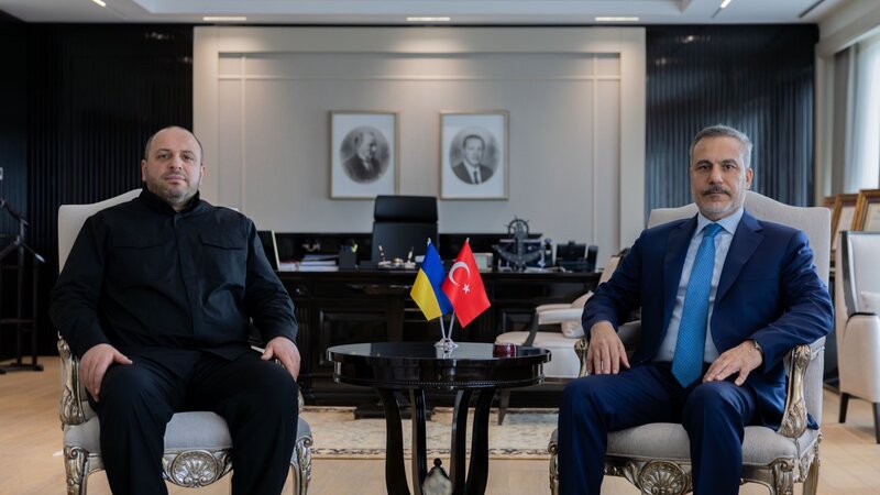 Hakan Fidan Umerovla görüşdü