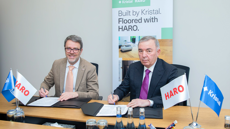 “Kristal” Almaniyanın parket və laminat bazarında TOP istehsalçılardan biri olan HARO şirkəti ilə tərəfdaşlığa başladı!
