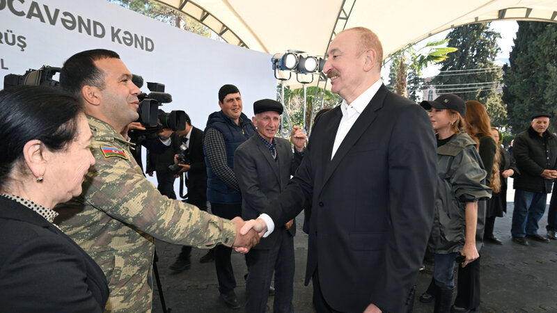 Prezident İlham Əliyev Xocavənd şəhər və kənd sakinləri ilə görüşdü -