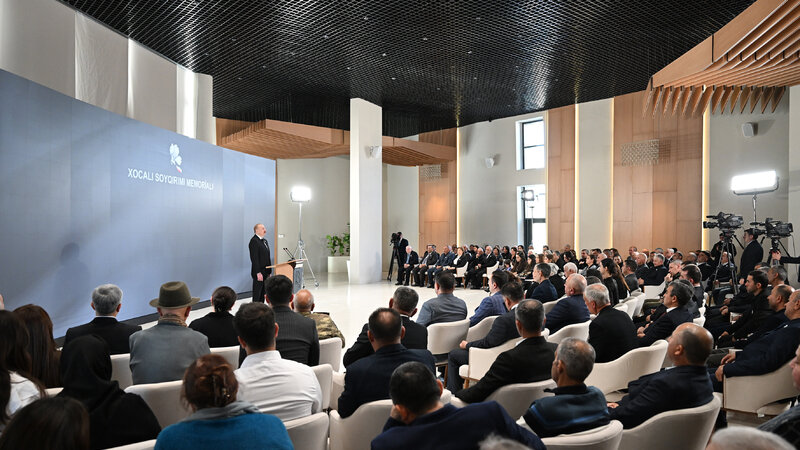 Prezident: Xocalıya ədalət məhz o vaxt təmin edildi