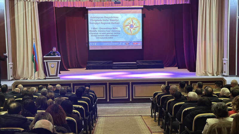 FHN Ümumdünya Mülki Müdafiə Günü ilə əlaqədar silsilə tədbirlər keçirdi -