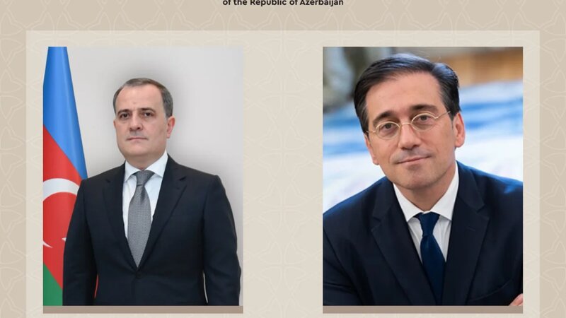 Ceyhun Bayramov və Xose Manuel Yaxın Şərqdəki gərginliyi müzakirə edib