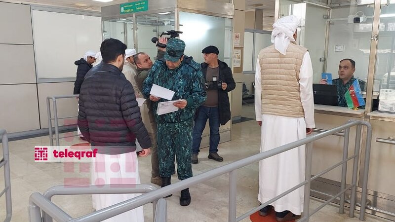 Astara sərhədindən BƏƏ-nin 6 diplomatik nümayəndəsi təxliyə olunub -