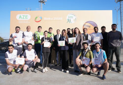 Jurnalistlər arasında 3x3 basketbol turniri keçirilib -