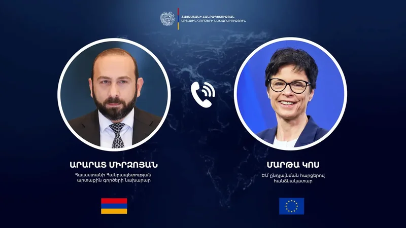 Ararat Mirzoyan və Marta Kos arasında telefon danışığı oldu