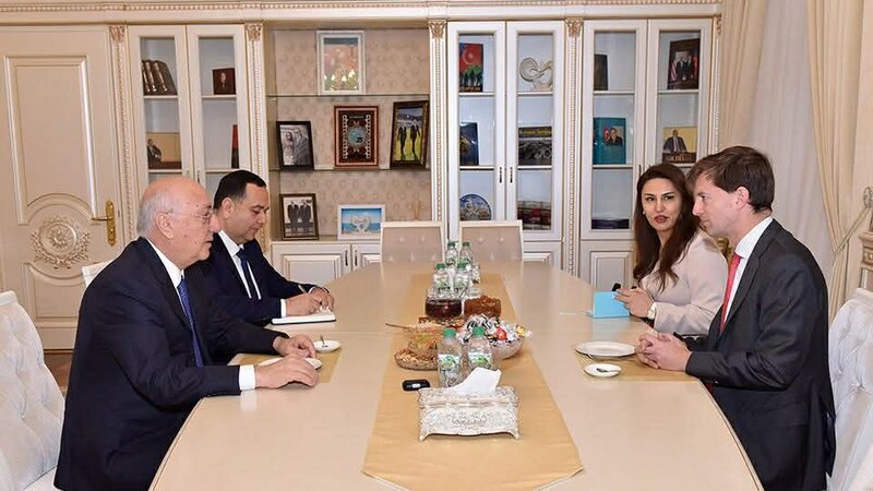 Zakir Fərəcov Belçika Krallığının ölkəmizdəki səfiri ilə görüşdü -