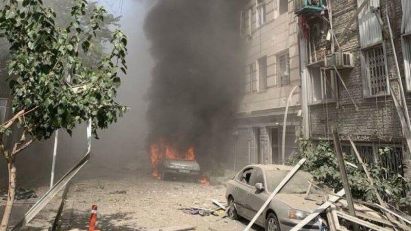 İranın mərkəzi hissəsində partlayışlar baş verib