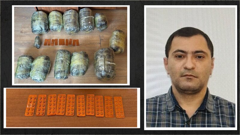 Saray qəsəbəsində 15 kiloqram narkotik vasitə aşkarlandı -