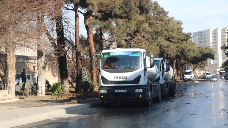 Suraxanı rayonunda genişmiqyaslı abadlıq və təmizlik işləri aparılır -