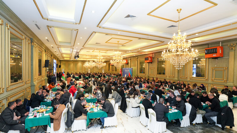 Qarsda soydaşlarımız üçün iftar mərasimi təşkil olunub