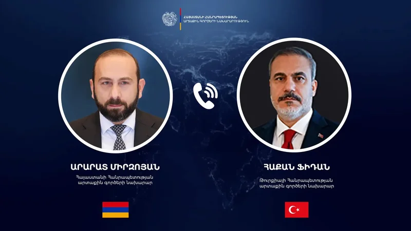 Hakan Fidan və Ararat Mirzoyan arasında telefon danışığı oldu