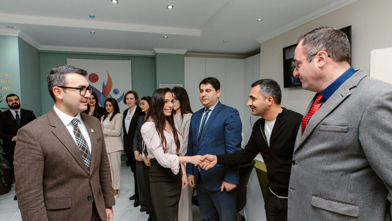 Leyla Əliyeva Bakı Beynəlxalq Multikulturalizm Mərkəzində olub