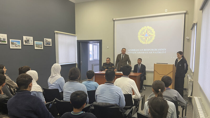 Fövqəladə Hallar Nazirliyi Xocalıda maarifləndirmə tədbirləri keçirib
