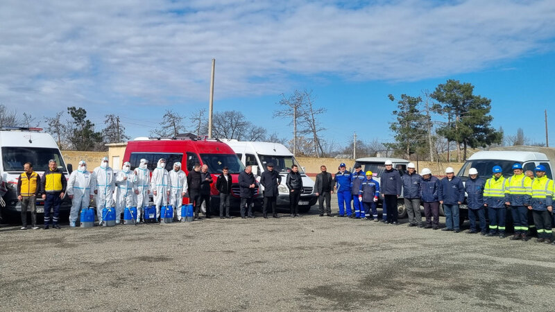 FHN-in Qarabağ Regional Mərkəzi mülki müdafiə məşqi keçirdi