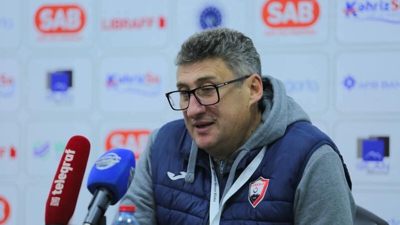 “Qəbələ”nin baş məşqçisi: Belə oyunlardan sonra gecə yata bilmirəm