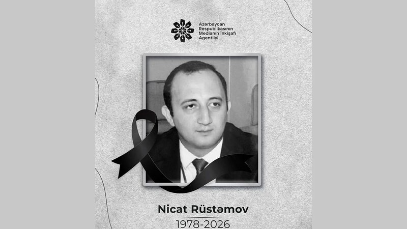 MEDİA jurnalist Nicat Rüstəmovun vəfatı ilə bağlı başsağlığı verdi
