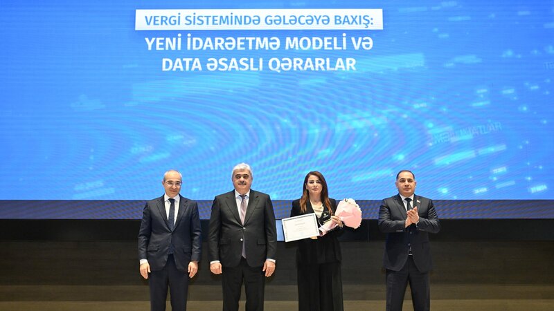 Dövlət Vergi Xidməti “OBA”nı məşğulluğa töhfəyə görə təltif etdi