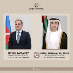 BƏƏ-nin XİN başçısı Ceyhun Bayramovla danışığında İranın Naxçıvana hücumunu pisləyib