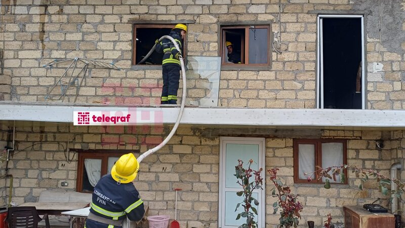Göygöldə evdə yanğın olub -
