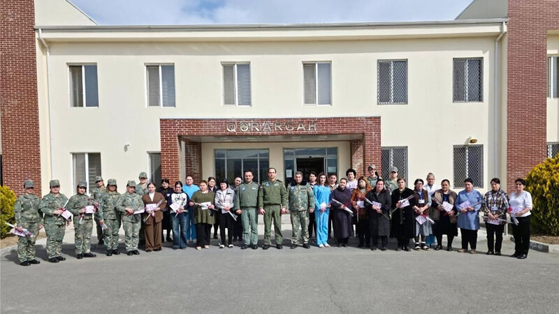 Azərbaycan Ordusunda Beynəlxalq Qadınlar Günü münasibətilə silsilə tədbirlər keçirildi