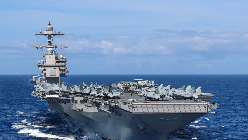 ABŞ-nin ən yeni nüvə aviadaşıyıcısı Qırmızı dənizə keçid edib