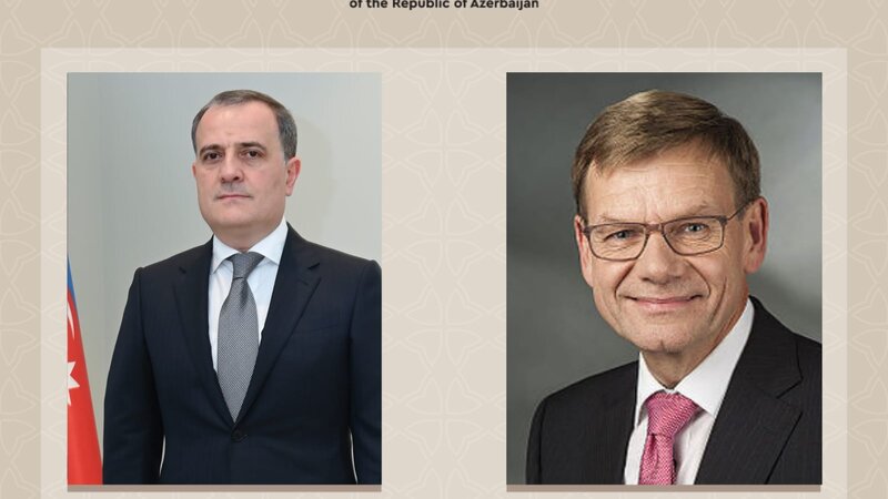 Ceyhun Bayramov Almaniyanın xarici işlər naziri Yohan David Vadeful ilə telefon danışıb