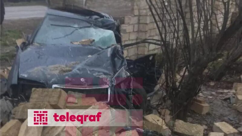 Masallıda avtomobil daş hasara çırpıldı, sürücü öldü -
