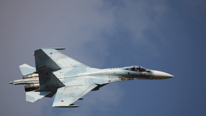 Ukraynanın Su-27 qırıcısı vuruldu