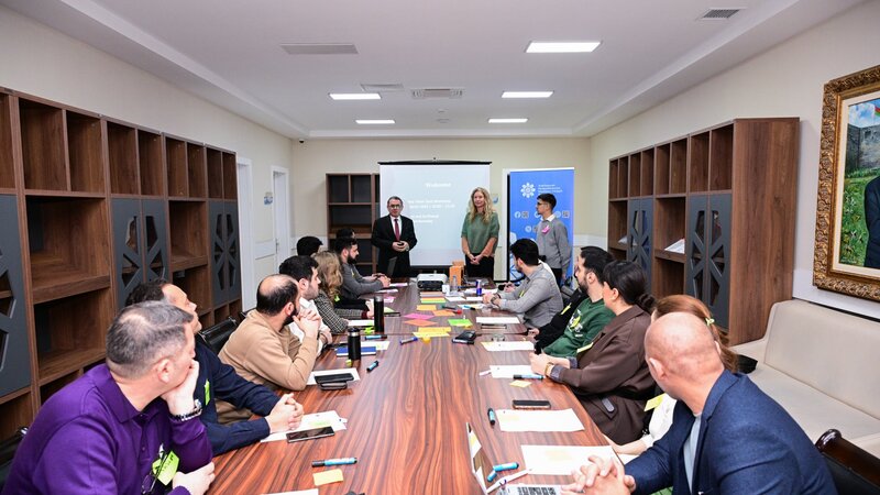 Bir sıra media nümayəndələri üçün vörkşop keçirildi -