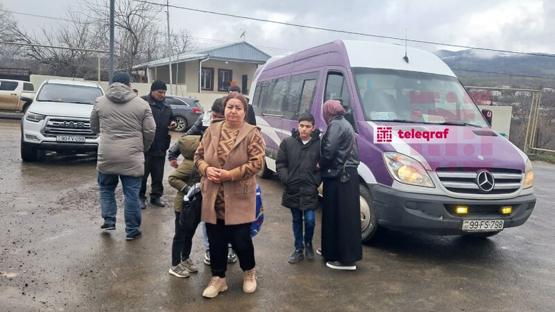 Xocavəndin Qırmızı Bazar qəsəbəsinə növbəti köç karvanı yola salındı