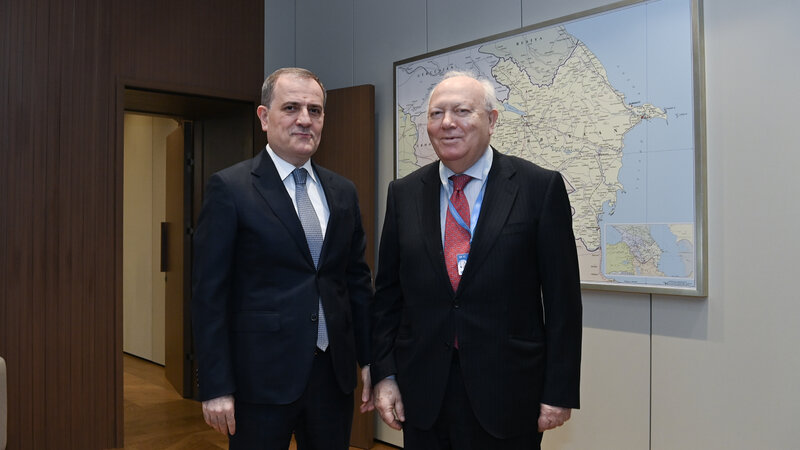 Ceyhun Bayramov BMT-nin Sivilizasiyalar Alyansının ali nümayəndəsi ilə görüşdü